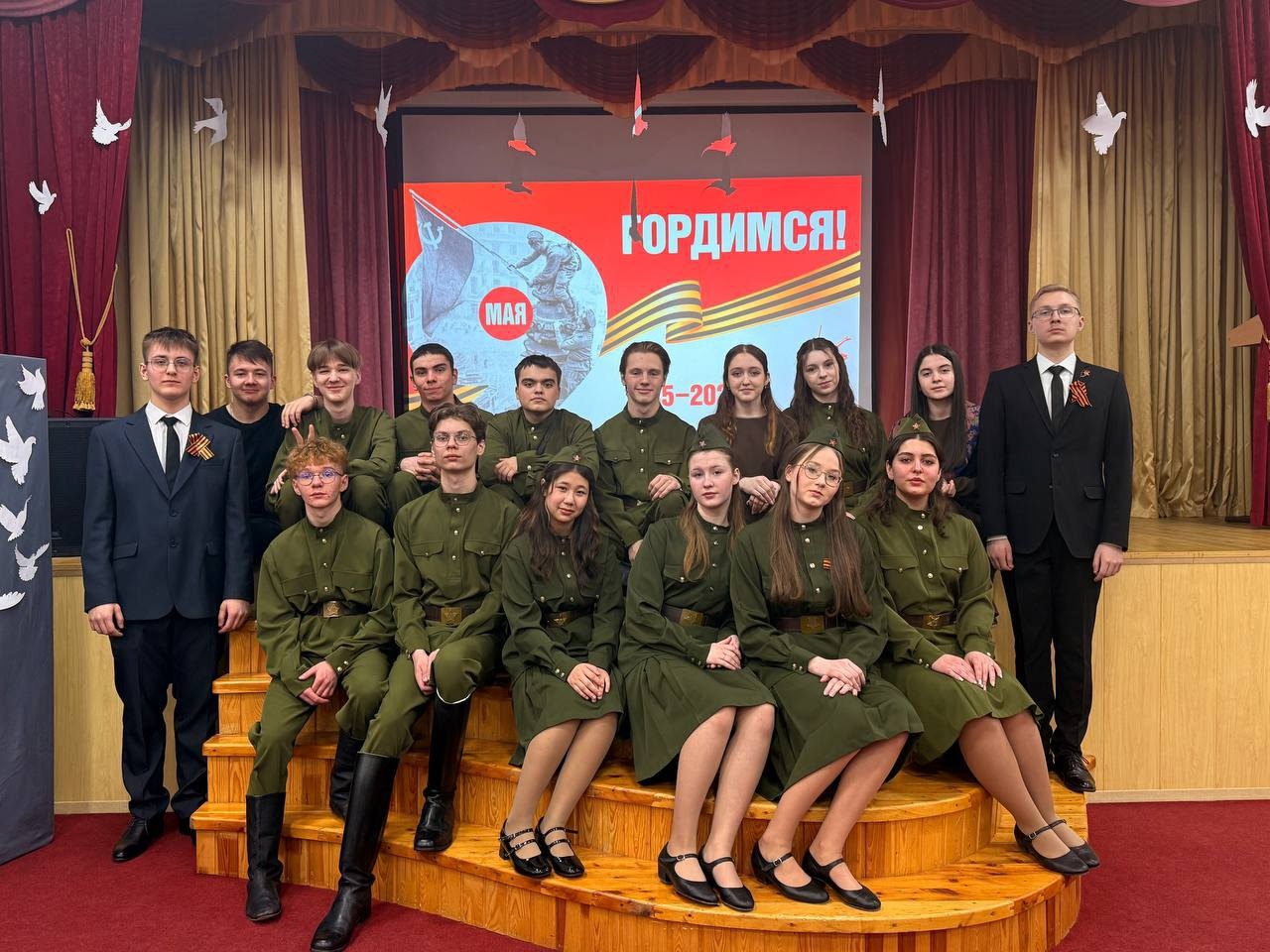 Литературно - музыкальная композиция &amp;quot;Эхо войны: страницы памяти&amp;quot;.