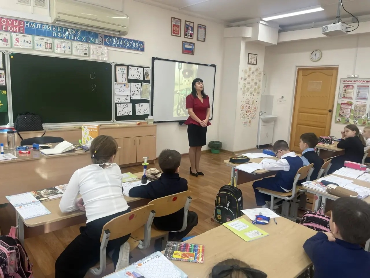 Беседа о правилах безопасности.